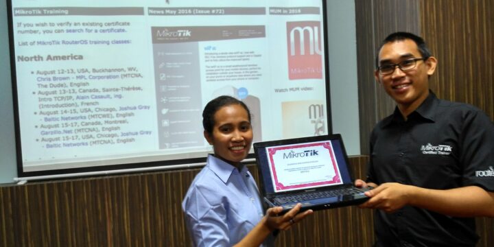August 2016, MTCNA training, Bandung