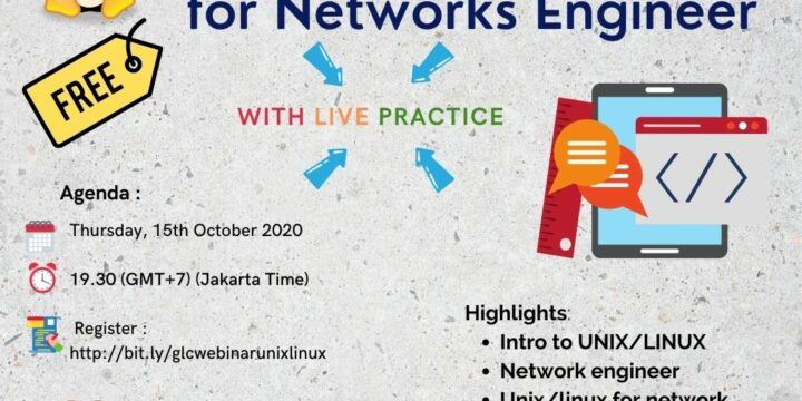 October 2020, Webinar, Linux Skills for Network Engineer