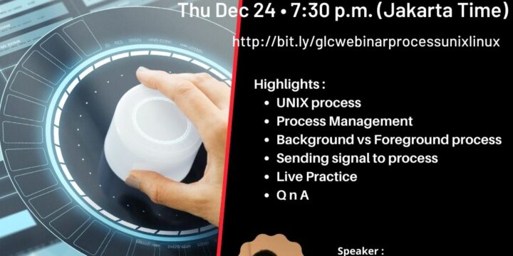 December 2020, Webinar, Managing Process in Unix/Linux