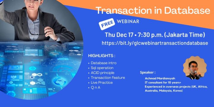 December 2020, Webinar, Transaction in Database