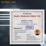 January 2021, Webinar, Static Website (WEB 1.0)