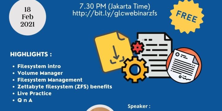 February 2021, Webinar, Zettabyte File System