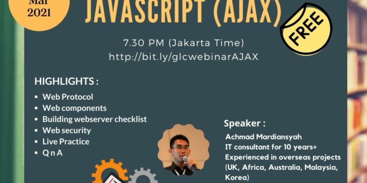 March 2021, Webinar, Asynchronous Javascript (AJAX)