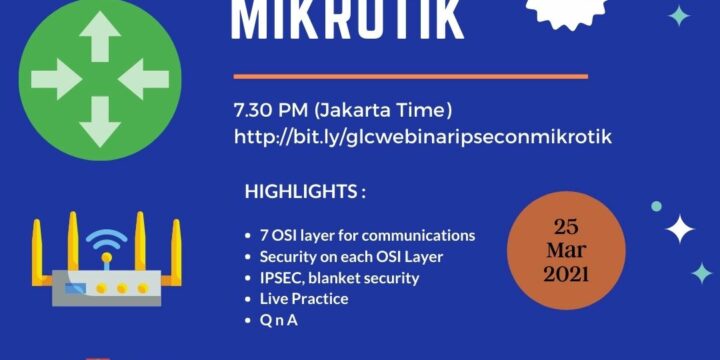 March 2021, Webinar, IPsec on Mikrotik