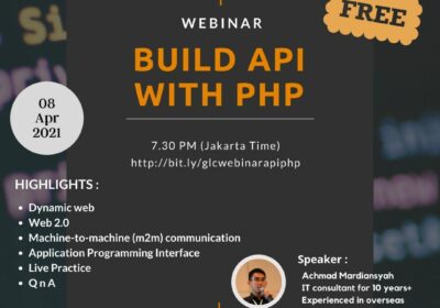 April 2021, Webinar, Building API with PHP